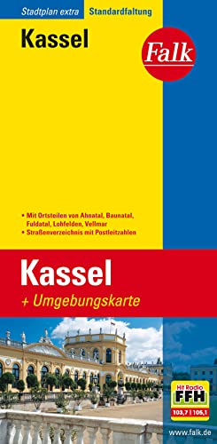 Beispielbild fr Falk Stadtplan Extra Kassel 1:17 500: Mit Ortsteilen von Ahnatal, Baunatal, Fuldatal, Lohfelden, Vellmar zum Verkauf von WorldofBooks