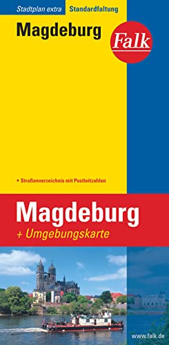 9783827924506: Falk Stadtplan Extra Standardfaltung Magdeburg 1:20 000: Straenverzeichnis mit Postleitzahlen. Standardfaltung