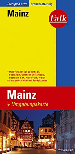 Beispielbild fr Falk Stadtplan Extra Standardfaltung Mainz zum Verkauf von medimops