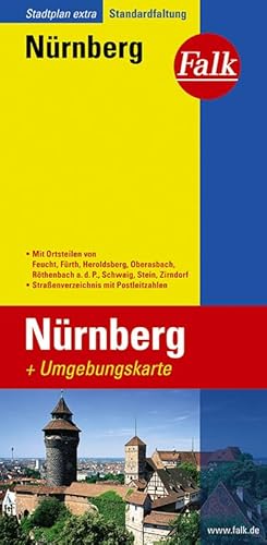 Beispielbild fr Nuernberg plattegrond zum Verkauf von GF Books, Inc.