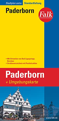 Beispielbild fr Falk Stadtplan Extra Standardfaltung Paderborn zum Verkauf von medimops