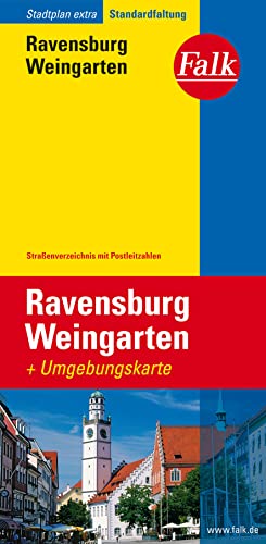 Beispielbild fr Falk Stadtplan Extra Standardfaltung Ravensburg / Weingarten zum Verkauf von medimops