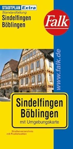 Beispielbild fr Falk Stadtplan Extra Standardfaltung Sindelfingen / Bblingen zum Verkauf von medimops