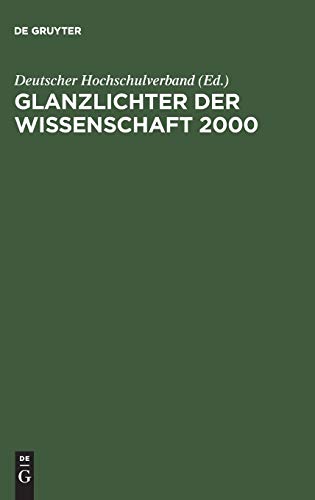 Beispielbild fr Glanzlichter Der Wissenschaft 2000: Ein Almanach (German Edition) zum Verkauf von Wonder Book