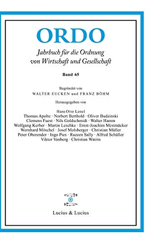 9783828206106: ORDO: Jahrbuch fr die Ordnung von Wirtschaft und Gesellschaft: 45