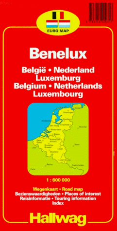 Beispielbild fr Hallwag Straenkarten, Benelux zum Verkauf von medimops
