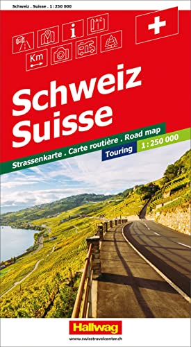 Beispielbild fr Switzerland touring atlas zum Verkauf von WorldofBooks