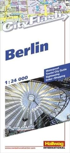 Imagen de archivo de Hallwag Rand McNally City Flash, Berlin: Tourist City Guide. Sightseeing. Public Transport. Index. Shopping (City Flash Maps) a la venta por medimops