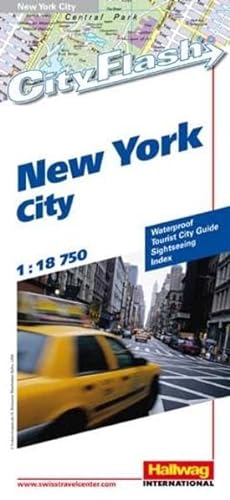 Stock image for Hallwag City Flash, New York City (City Flash Maps) for sale by medimops