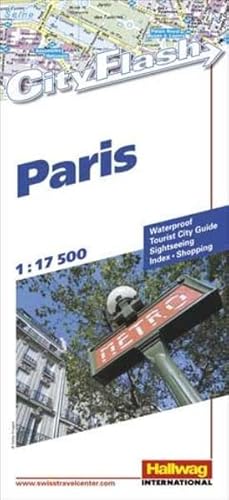 Beispielbild fr Paris CityFlash hallwag r/v (r) wp Scale: 1/17,5 zum Verkauf von WorldofBooks