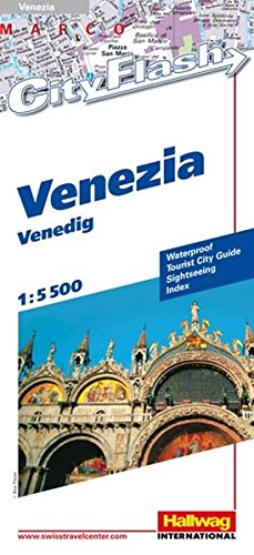 Imagen de archivo de Hallwag City Flash, Venedig / Venezia: Tourist City Guide. Sightseeing. Public Transport. Index (Rand McNally Cityflash Visitor Maps) a la venta por medimops