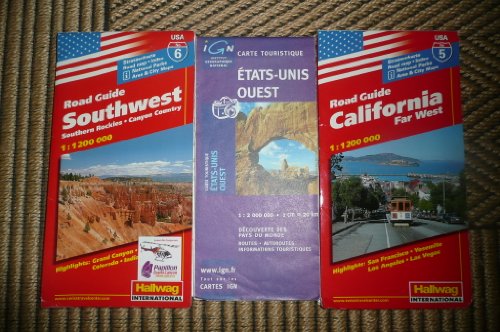 Beispielbild fr Hallwag USA Road Guide, No.5, California (Hallwag Strassenkarten) zum Verkauf von tomsshop.eu