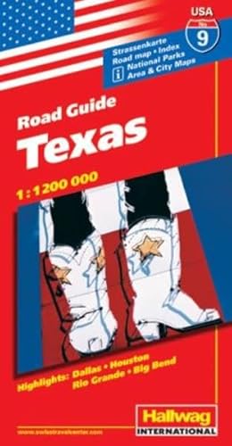 Stock image for USA Texas (USA ROAD GUIDE) for sale by Hawking Books