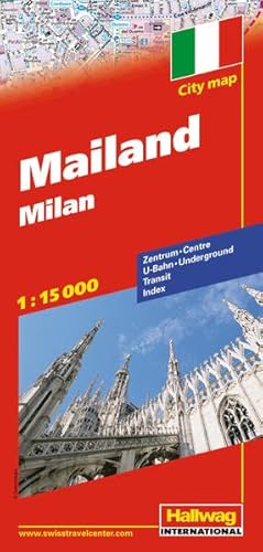 Stock image for Milano / Milan City Map for sale by Books Unplugged