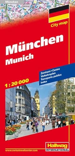 Stock image for Mnchen / Munich City Map for sale by Books Unplugged