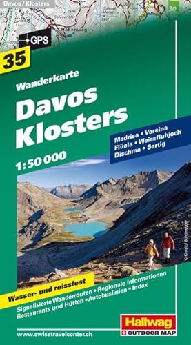 Beispielbild fr Davos - Klosters - Mastab 1:50.000 zum Verkauf von wortart-buchversand