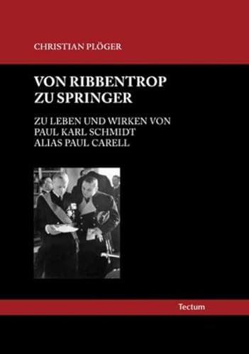 9783828821361: Plger, C: Von Ribbentrop zu Springe