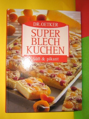 Stock image for Dr. Oetker, Super Blechkuchen, s pikant for sale by medimops