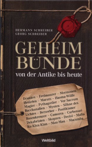 Stock image for Geheimbnde von der Antike bis heute for sale by medimops