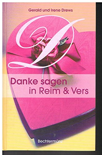 9783828948600: Danke sagen in Reim und Vers