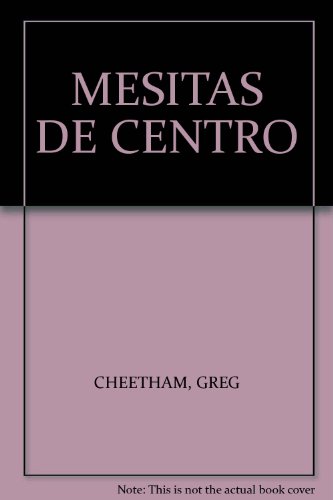 Stock image for Mesitas De Centro (FONDO) for sale by medimops