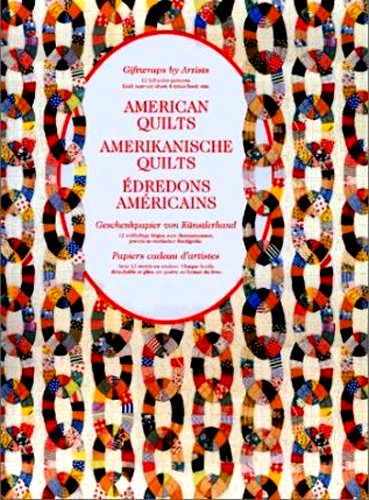 Imagen de archivo de American Quilts Gift Wraps Artists Amerikanische Quilts Geschenkpapier V a la venta por HPB-Diamond