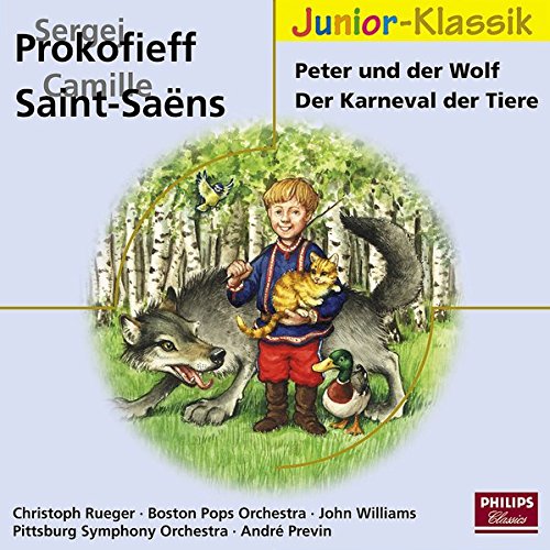 Peter und der Wolf / Der Karneval der Tiere, 1 Audio-CD - Prokofjew, Sergej, Saint-Saens, Camille
