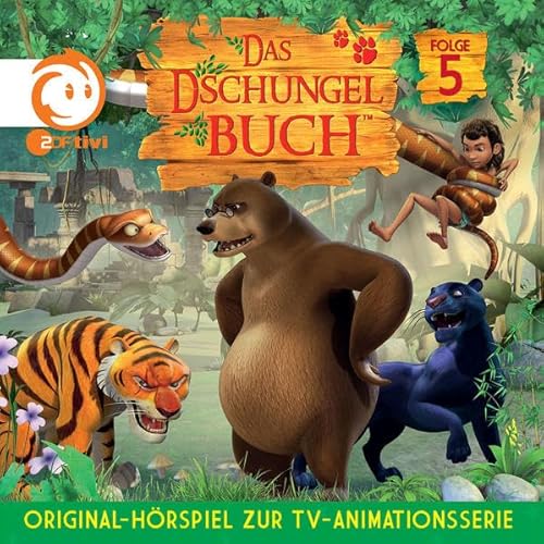 Beispielbild fr Das Dschungelbuch - Original Hrspiel zur TV-Serie / 05: Das Dschungelbuch - Original Hrspiel zur TV-Serie: Folge 17-21 (Wer ist der Fitteste? / Das . / Der Schlangenbiss / Appu in Gefahr) zum Verkauf von medimops