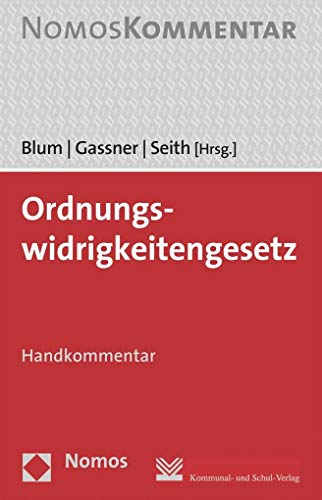 9783829311861: Ordnungswidrigkeitengesetz