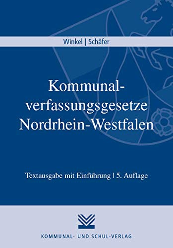 Stock image for Kommunalverfassungsgesetze Nordrhein-Westfalen for sale by Blackwell's