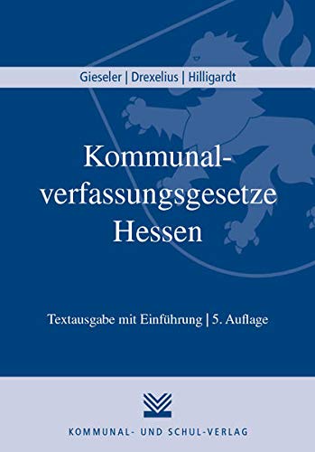 Stock image for Kommunalverfassungsgesetze Hessen for sale by Blackwell's