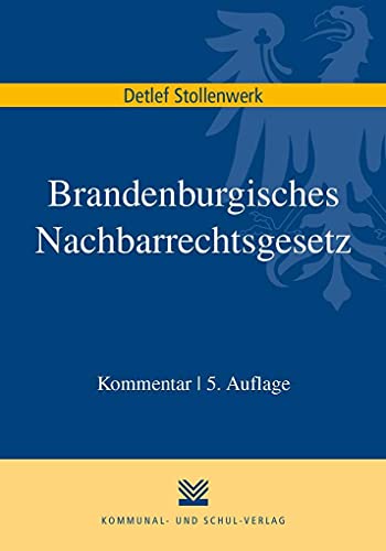 Stock image for Brandenburgisches Nachbarrechtsgesetz for sale by Blackwell's