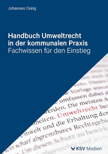 Stock image for Handbuch Umweltrecht in der kommunalen Praxis for sale by Blackwell's