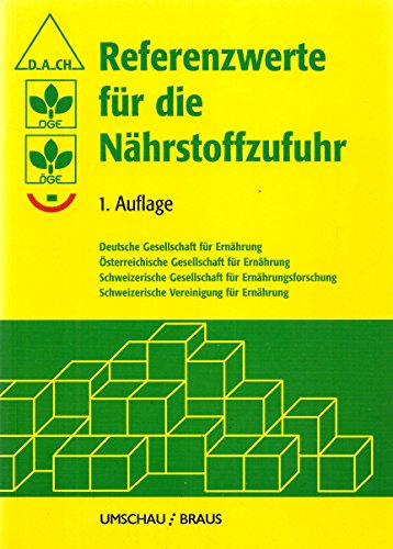 Beispielbild fr Referenzwerte fr die Nhrstoffzufuhr zum Verkauf von Bernhard Kiewel Rare Books