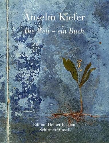 Anselm Kiefer die Welt - ein Buch /anglais/allemand - HEINER