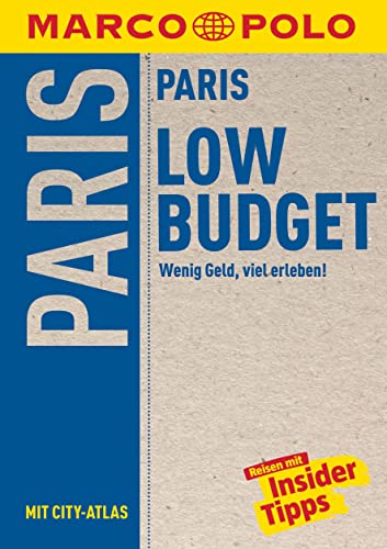 Stock image for MARCO POLO Reisefhrer LowBudget Paris -Language: german for sale by GreatBookPrices