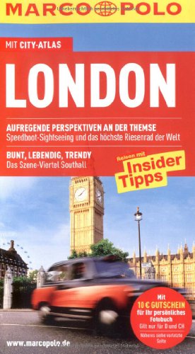 Beispielbild fr MARCO POLO Reisefhrer London mit Szene-Guide, 24h Action pur, Insider-Tipps, Reise-Atlas: Reisen mit Insider-Tipps. Mit Cityatlas und Sprachfhrer zum Verkauf von medimops