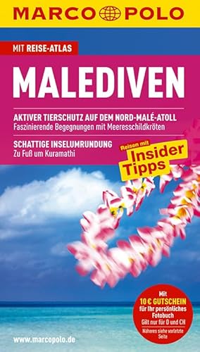 Beispielbild fr MARCO POLO Reisefhrer Malediven: Reisen mit Insider-Tipps. Mit Reiseatlas und Sprachfhrer Englisch zum Verkauf von medimops