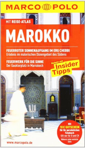 Stock image for MARCO POLO Reisefhrer Marokko: Reisen mit Insider-Tipps. Mit Reiseatlas und Sprachfhrer for sale by medimops