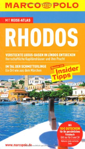 Beispielbild fr MARCO POLO Reisefhrer Rhodos: Reisen mit Insider-Tipps. Mit Sprachfhrer und Reiseatlas zum Verkauf von medimops