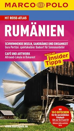 Rumänien: Reisen mit Insider-Tipps; mit Reiseatlas. Kathrin Lauer / Marco Polo - Lauer, Kathrin (Verfasser)