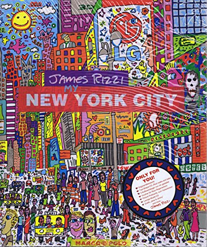 Beispielbild fr My New York City by James Rizzi. zum Verkauf von Antiquariat & Verlag Jenior
