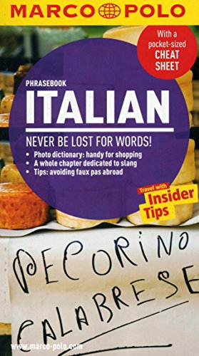 9783829708210: Italian Phrasebook (Marco Polo Phrasebook)