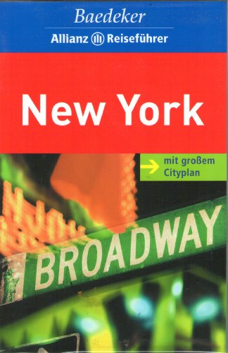 Beispielbild fr New York mit groem Cityplan zum Verkauf von Buchstube Tiffany