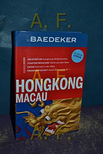 9783829713832: Baedeker Reisefhrer Hongkong: mit GROSSEM CITYPLAN