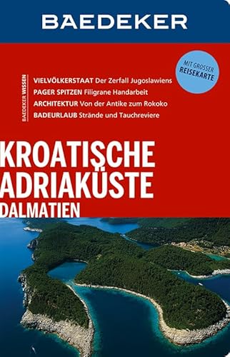 Stock image for Baedeker Reisefhrer Kroatische Adriakste, Dalmatien for sale by medimops