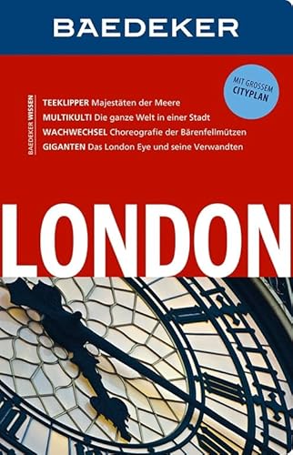 Beispielbild fr Baedeker Reisefhrer London: mit GROSSEM CITYPLAN zum Verkauf von medimops