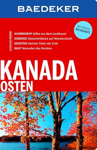 9783829718653: Baedeker Reisefhrer Kanada Osten: mit GROSSER REISEKARTE