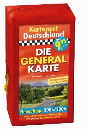 9783829720823: Generalkarte Deutschland Blatt 1-20