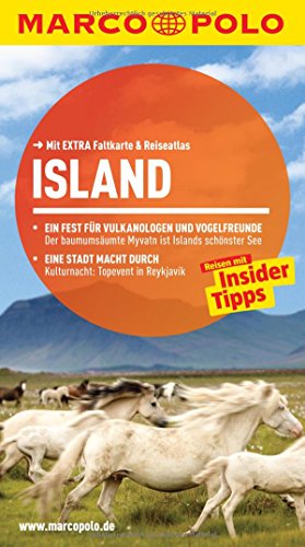 Stock image for MARCO POLO Reisefhrer Island: Reisen mit Insider-Tipps. Mit EXTRA Faltkarte & Reiseatlas for sale by Ammareal